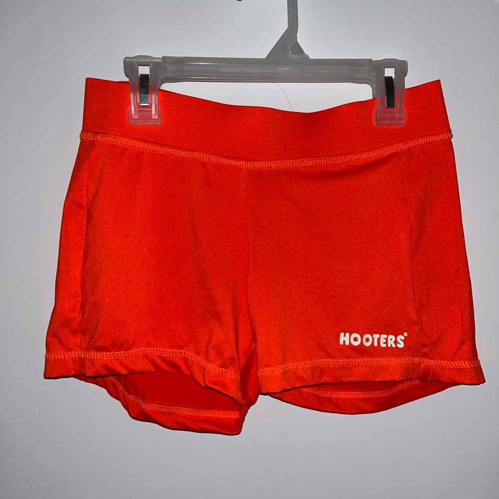 Orange hooters shorts